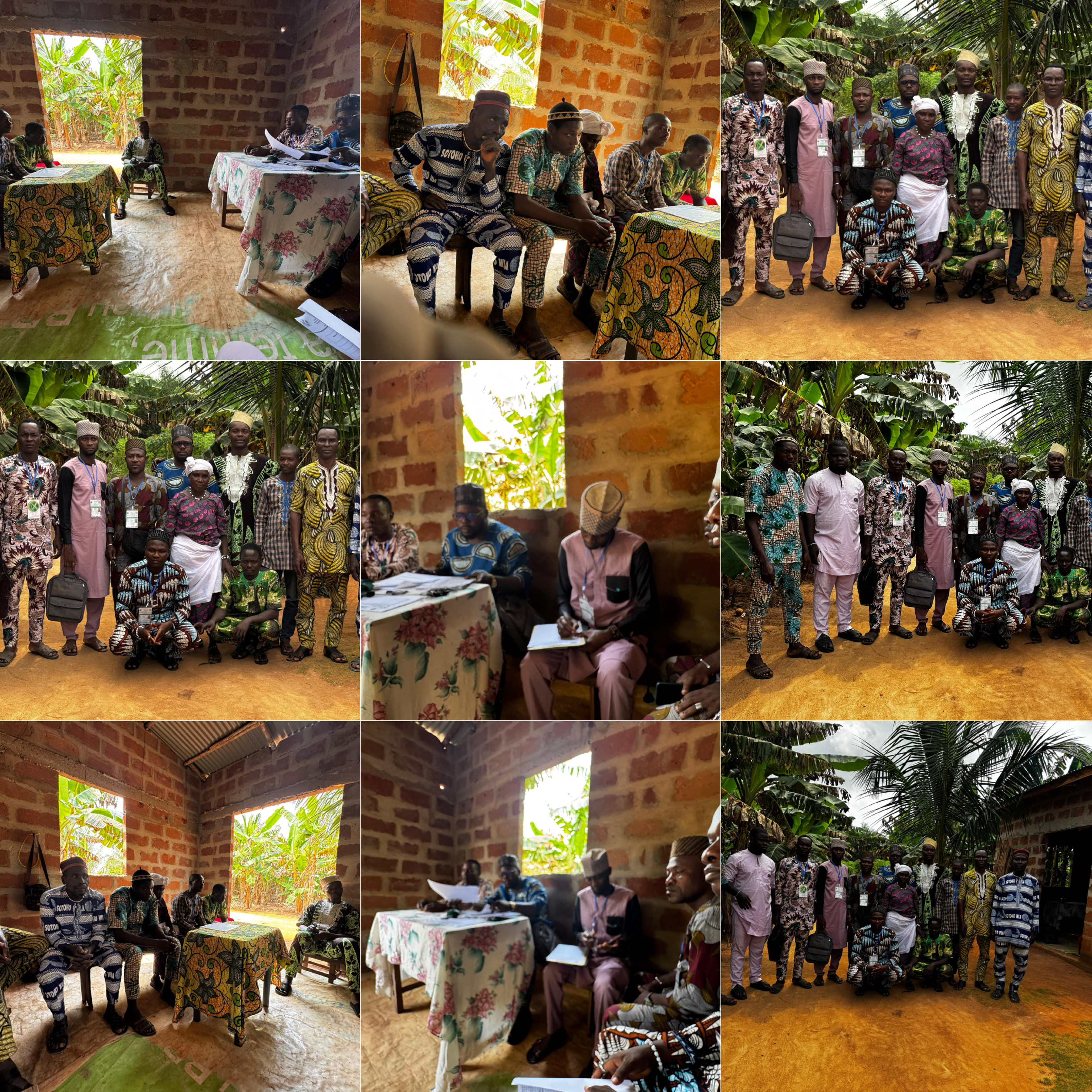 Installation d’un bureau membres de l’ONG  OLA BABA à TORI-BOSSITO