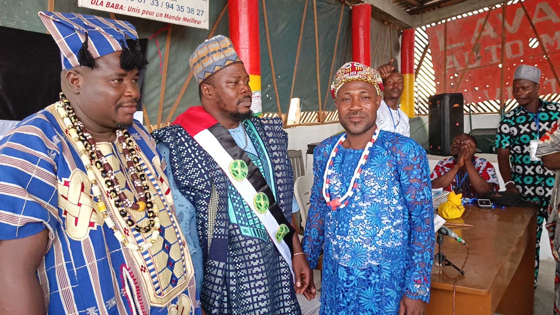 Remise d'attestation aux membres de l'ONG